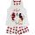 Disney Pigiama estivo Minnie White 2 Pezzi Canotta e Pantaloncino Bambina 8 Anni