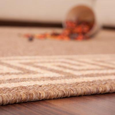 Lalee Tappeto arredo Moderno in Juta anche per esterno lavabile 120x170 cm 502 Coffee Mais_