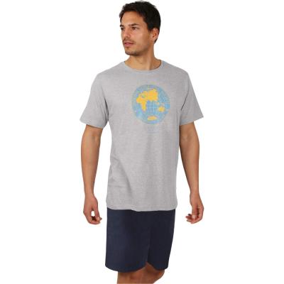 National Geographic Pigiama estivo taglia XL Uomo 2 Pezzi Maglia e Pantaloncino
