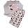 Disney Pigiama in cotone Minnie 2 Pezzi Maglia e Pantalone Lunghi Bambina 8 anni