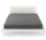 Bassetti Lenzuolo Sopra singolo in cotone - Pantone Smoked Pearl