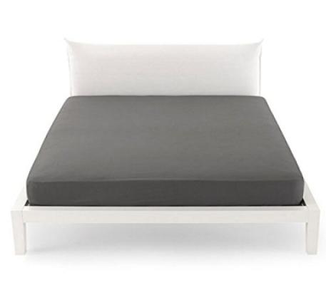 Bassetti Lenzuolo Sopra singolo in cotone - Pantone Smoked Pearl