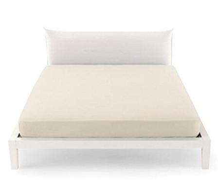 Bassetti Lenzuolo Sopra singolo in cotone - Pantone Whisper White