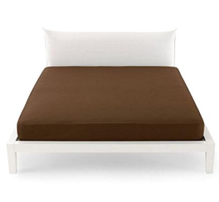 Bassetti Sacco Copripiumino singolo in cotone - Marrone