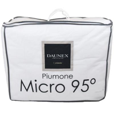 Daunex Micro 95 - Piumino in Fibra Piazza e Mezza 200x220 cm - Warm