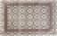 Perlarara Tappeto Geometrico 66x100 cm in cotone e poliestere - Tortora