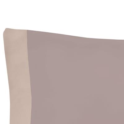 Perlarara Completo Lenzuola Singolo in Flanella - Noisette 138 Bicolor_
