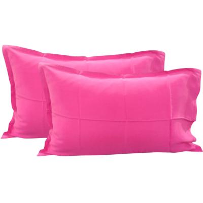 Mirabello - Set 2 Federe in Cupro effetto Seta - 50x80 cm