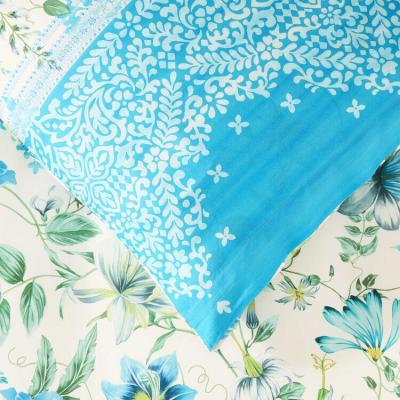 Bassetti Granfoulard Completo Lenzuola Matrimoniale in Percalle Casablanca C1_