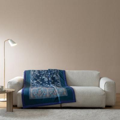 Bassetti Granfoulard Plaid Arredo imbottito In scatola Regalo Indian Roses B2_
