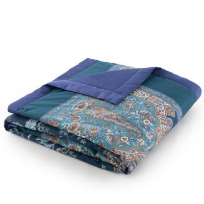 Bassetti Granfoulard Plaid Arredo imbottito In scatola Regalo Indian Roses B2_