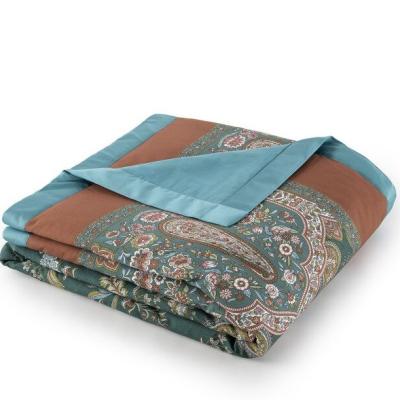 Bassetti Granfoulard Plaid Arredo imbottito In scatola Regalo Indian Roses V1_