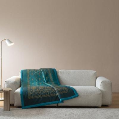 Bassetti Granfoulard Plaid Arredo imbottito In scatola Regalo Gold Decor V1_