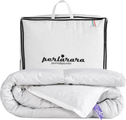 Perlarara - Piumino in piuma d'oca Auril 720 100% Piumino Piazza e Mezza 200x215 cm - Spring