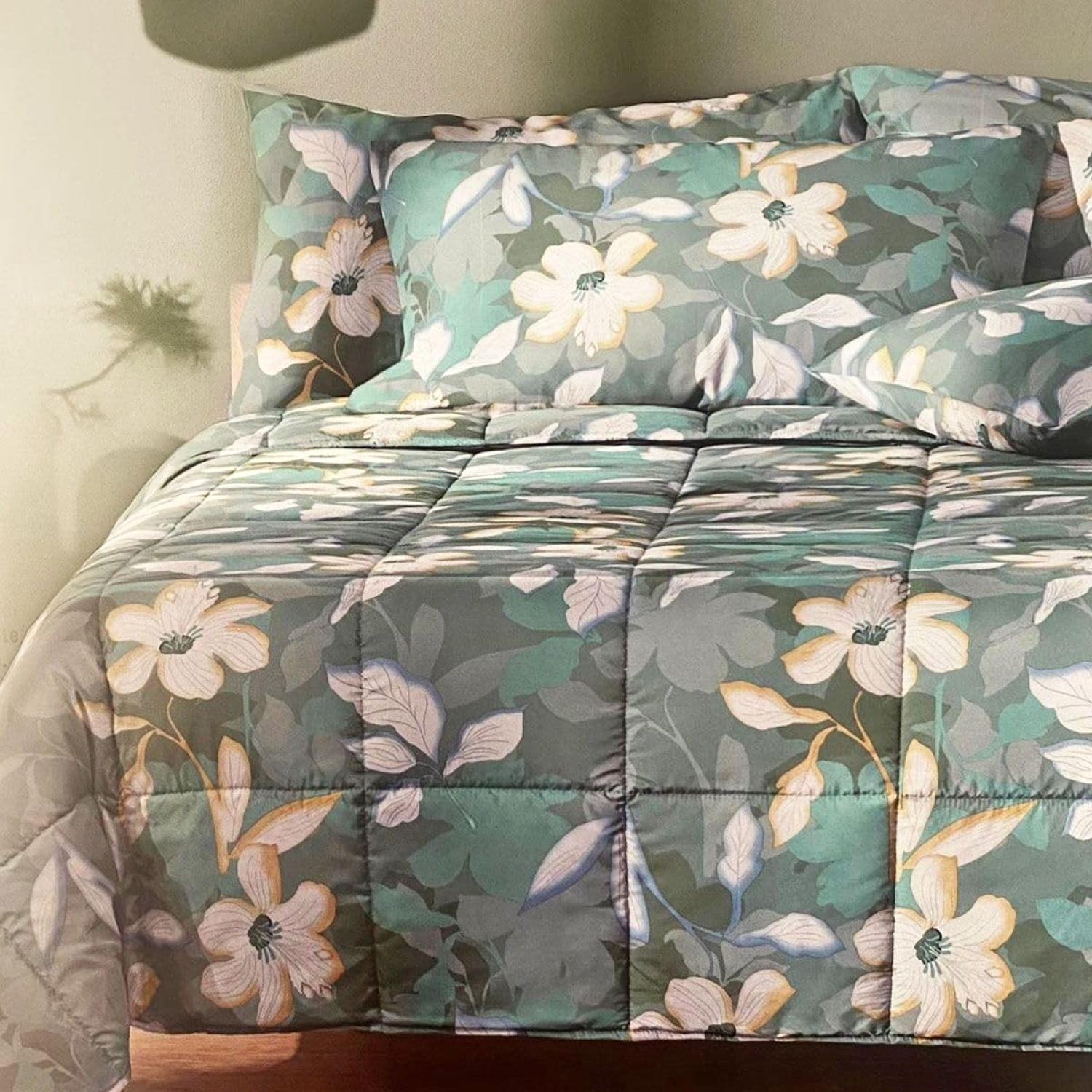 Bassetti Piumone Invernale Letto Matrimoniale Due Piazze in microfibra Magnolia V1