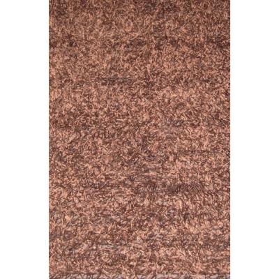 Lalee Tappeto arredo a pelo alto annodato a mano alta qualità Chic 120x160 cm Marrone