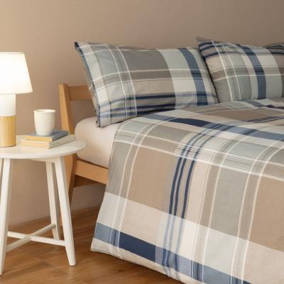 Bassetti Parure Copripiumino Singolo, Scotland G1 una piazza Sacca e Federa_