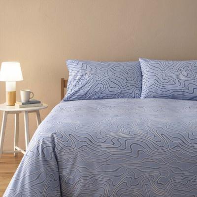 Bassetti Parure Copripiumino Singolo, Flutter B1 una piazza Sacca e Federa