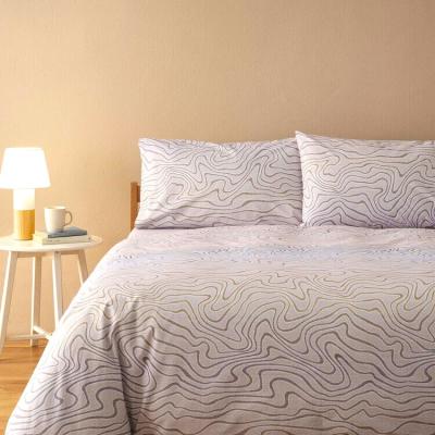 Bassetti Parure Copripiumino Singolo, Flutter 41 una piazza Sacca e Federa