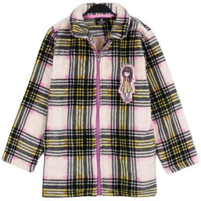 Santoro Gorjuss - Vestaglia con Tasche e Zip - Beige 8 anni_