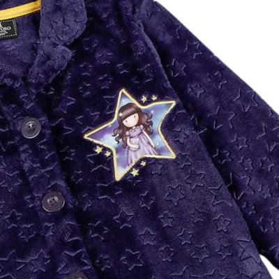 Santoro Gorjuss - Vestaglia con Tasche e Bottoni - Navy 10 anni_