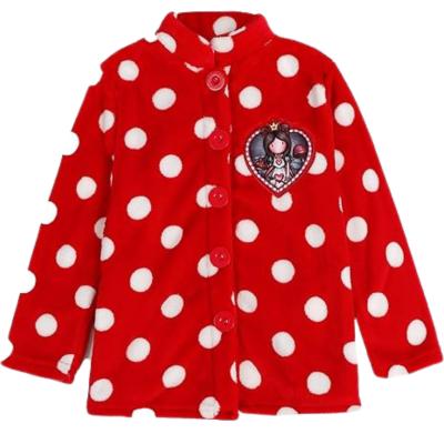 Santoro Gorjuss - Vestaglia con Tasche e Bottoni - Raspberry 8 anni_