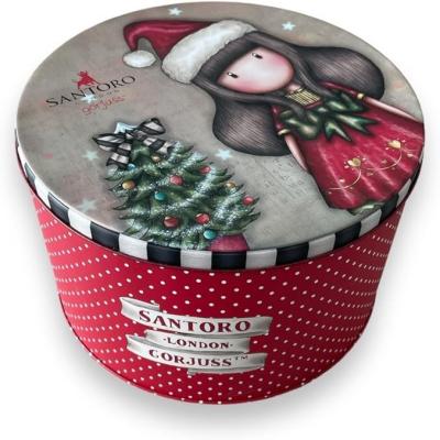 Santoro Gorjuss - Pigiama Bambina, in Cotone, Natalizio - Beige 8 anni_