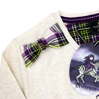 Santoro Gorjuss - Pigiama Invernale Bambina, in caldo cotone, stampato - Beige 14 anni_