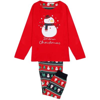 Admas - Pigiama Bambina Bambino in Cotone Natalizio - Rosso 6 anni