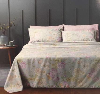 Zucchi Completo Lenzuola Matrimoniale in Cotone - Erica P5