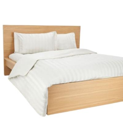 Bellora Completo Copripiumino Matrimoniale Raso di Cotone Onice Beige_