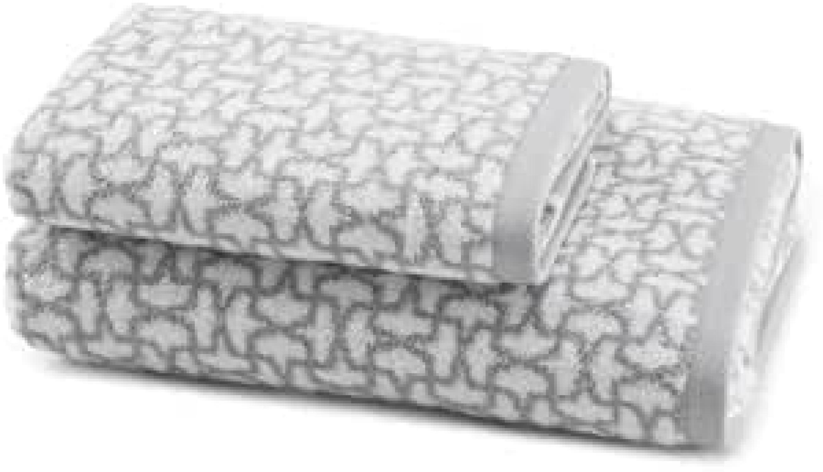 Zucchi Set Asciugamani Viso e Mani Sempione - G1 Grigio