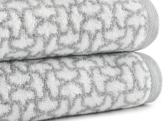 Zucchi Set Asciugamani Viso e Mani Sempione - G1 Grigio_