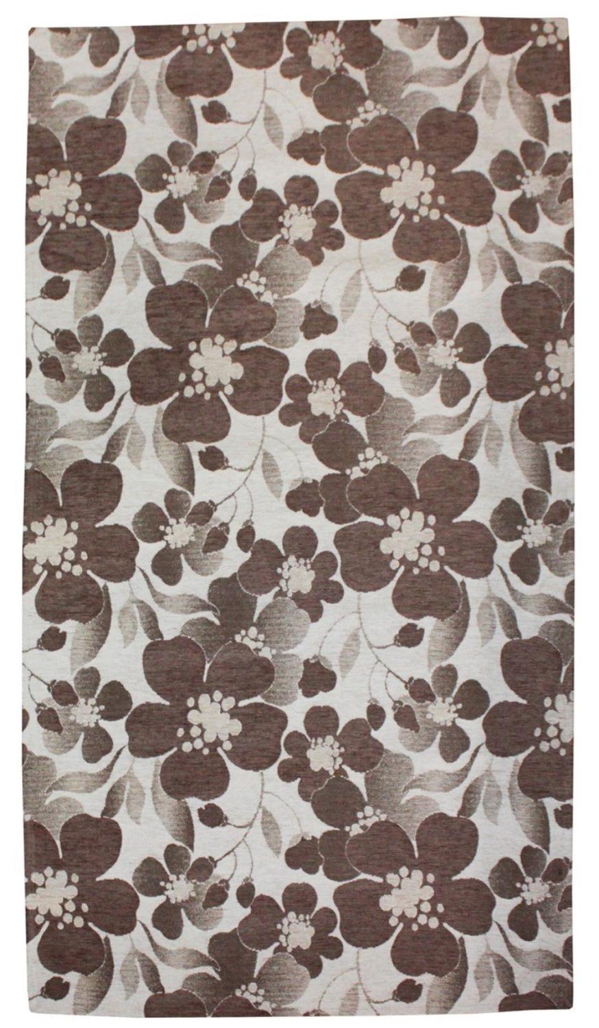 Perlarara Tappeto Arredo Multiuso 55x140 cm Firenze Chenille - Beige / Marrone