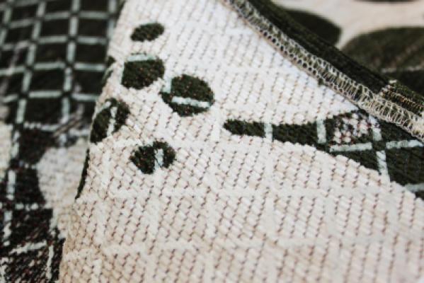 Perlarara Tappeto Arredo Multiuso 55x140 cm Firenze Chenille - Verde_