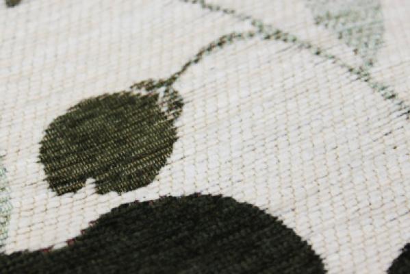 Perlarara Tappeto Arredo Multiuso 55x240 cm Firenze Chenille - Verde_