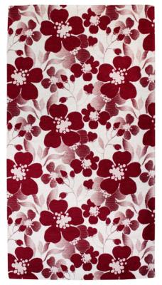 Perlarara Tappeto Arredo Multiuso 55x90 cm Firenze Chenille - Rosso_