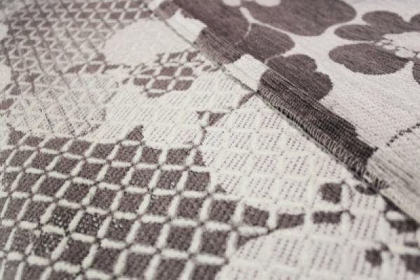 Perlarara Tappeto Arredo Multiuso 120x170 cm Firenze Chenille - Beige / Marrone_