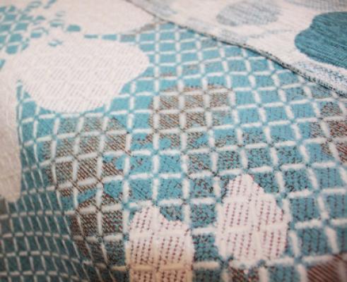 Perlarara Tappeto Arredo Multiuso 55x190 cm Firenze Chenille - Blu / Turchese_