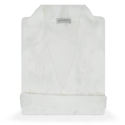 Manam kimono donna da Notte elegante con cintura Taglia M L Panna_