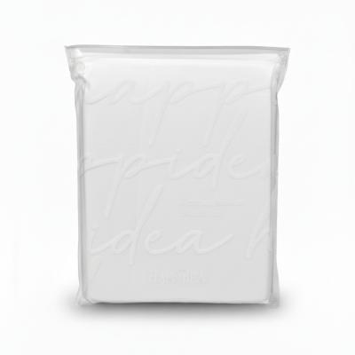 Perlarara Happidea Set 2 Federe in Cotone Tinta unita 50x80 cm Bianco_