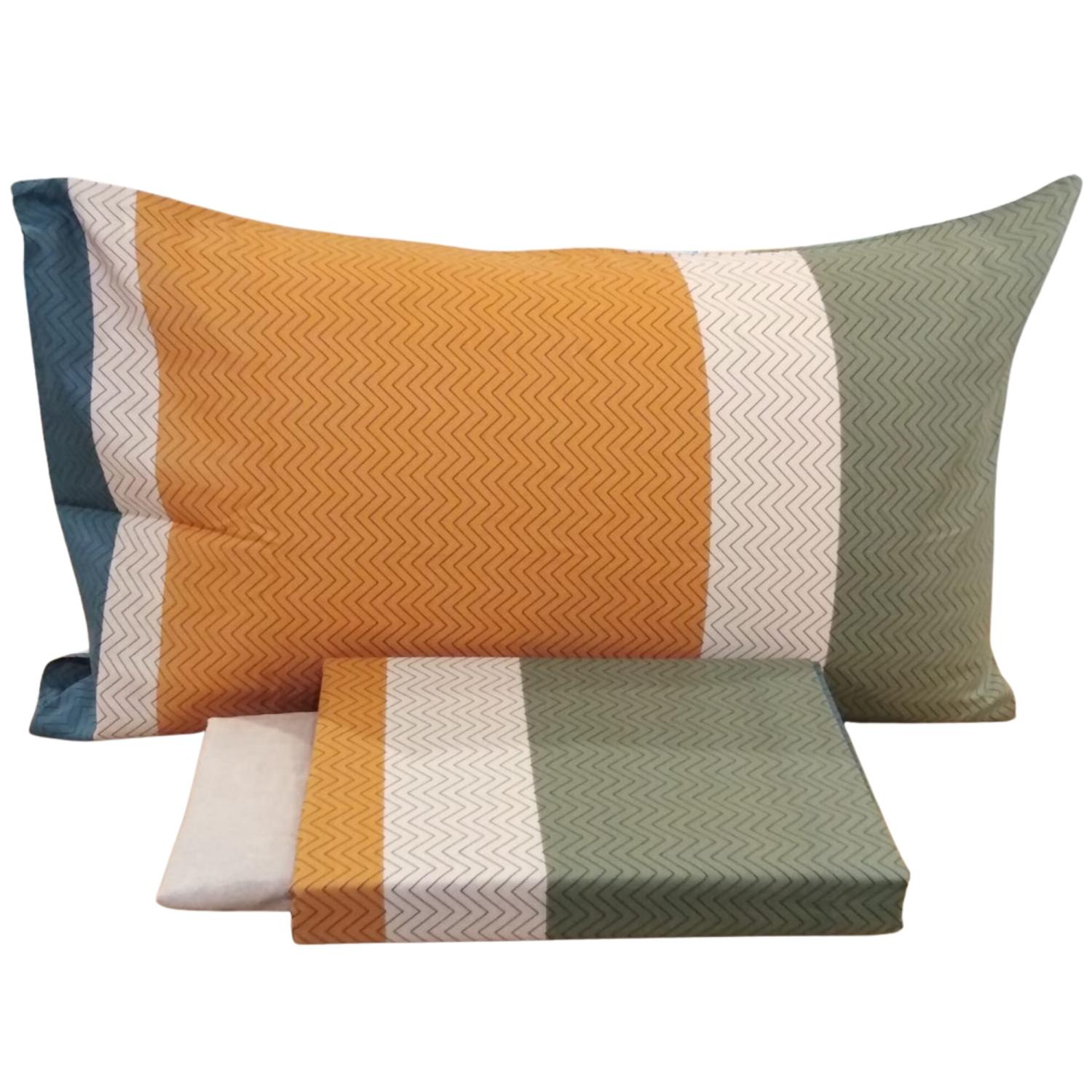 Bassetti Completo Letto Singolo, Nostalgia O1 una piazza Lenzuolo sopra, sotto con angoli e federa