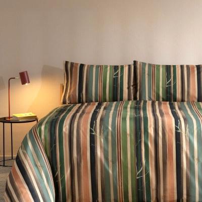 Bassetti Completo Copripiumino Singolo Una Piazza Grove V1 Sacca sotto con angoli e federa_