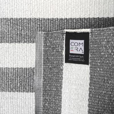 Comera Tappeto Cucina Antiscivolo Lavabile Dakar, Passatoia, Tappeto Moderno Grigio 60x140 cm_