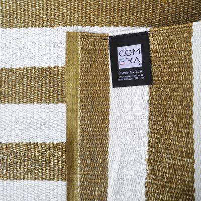 Comera Tappeto Cucina Antiscivolo Lavabile Dakar, Passatoia, Tappeto Moderno Oro 60x190 cm_