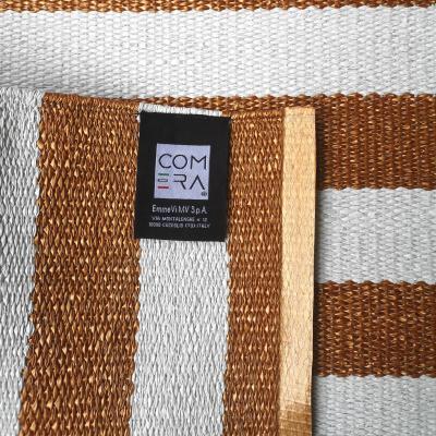 Comera Tappeto Cucina Antiscivolo Lavabile Dakar, Passatoia, Tappeto Moderno Arancio 60x140 cm_