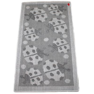 PERLARARA - Tappeto Cucina Antiscivolo Road 57x130 cm - a Pelo Rasato Grigio