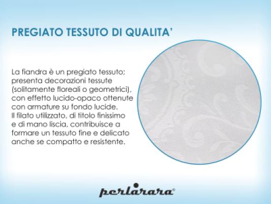 Perlarara Set 2 Federe Copriguanciale Anallergico in Fiandra di Cotone Fasciato con Cerniera_