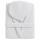 Happidea Accappatoio Uomo e Donna in Spugna di Cotone con Cappuccio Grigio Perla tg M