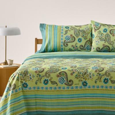 Bassetti Granfoulard Completo Lenzuola Copriletto Matrimoniale in Percalle Rapallo V1_